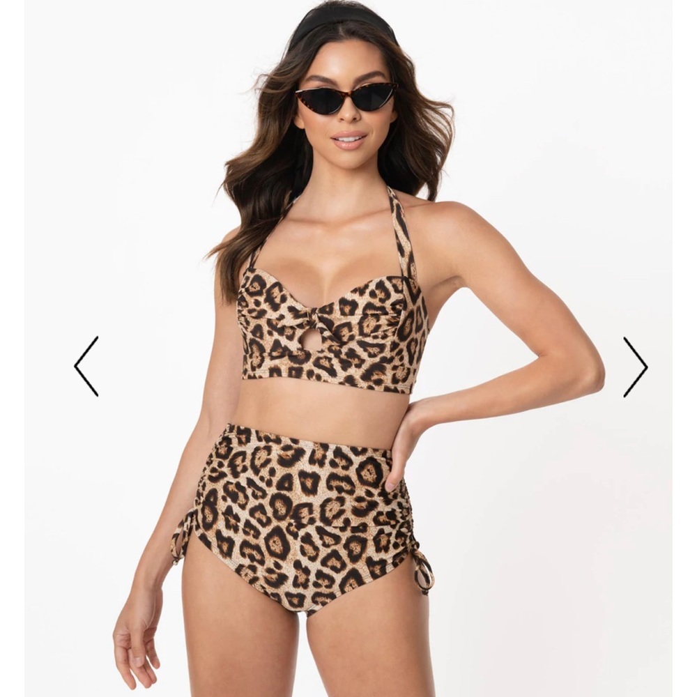 Never Worn Leopard  Bikini